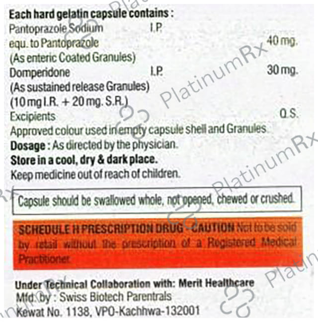 Acitrip DSR 30/40mg Capsule 10s