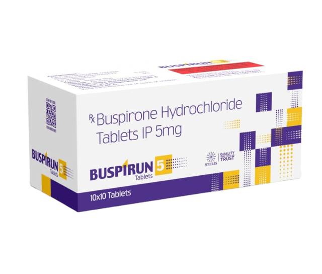 Buspirun 5mg Tablet 10s
