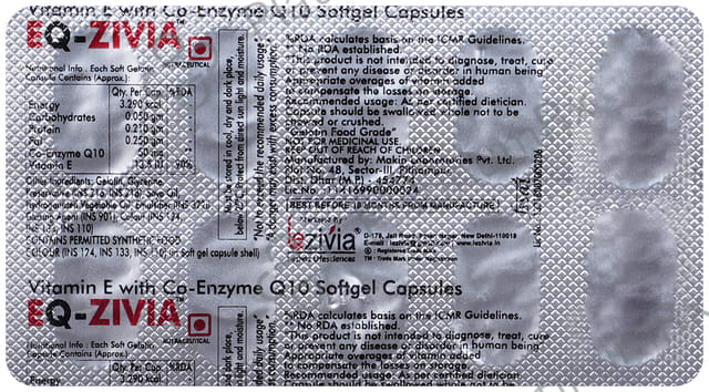 EQ-Zivia Soft Gelatin Capsule