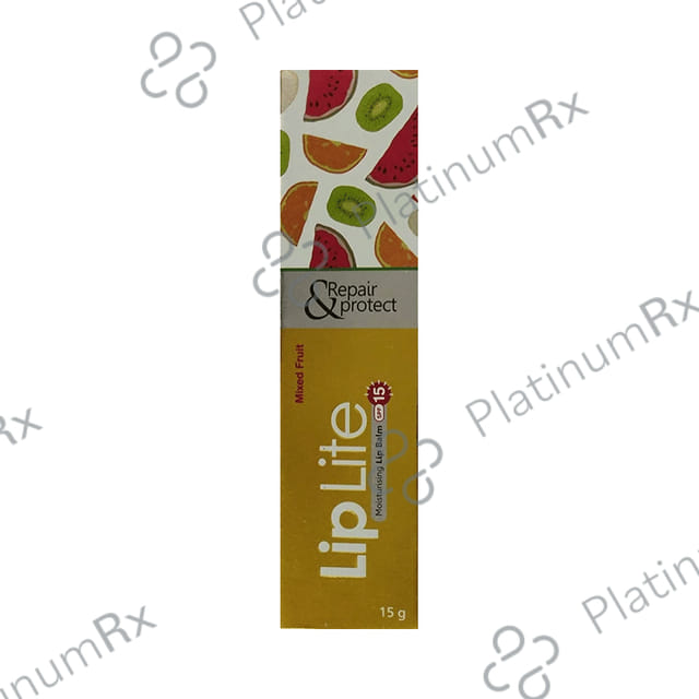 Leeford Lip Lite Moisturising SPF 15 Mixed Fruit Flavour Lip Balm 15gm