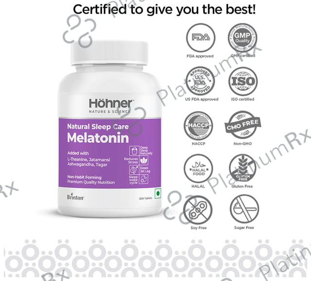 Hohner Natural Sleep Care Melatonin Tablet