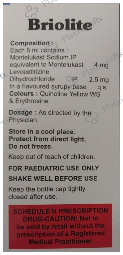 Briolite Syrup