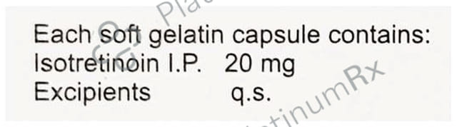 Isac 20mg Capsule 10s