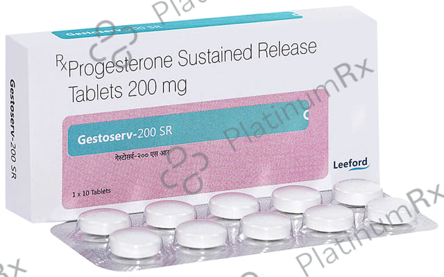 Gestoserv 200mg Tabler SR 10s