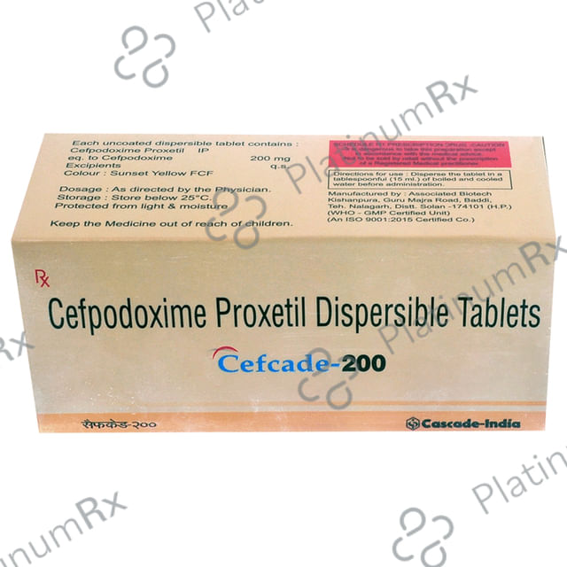 Cefcade 200 Tablet