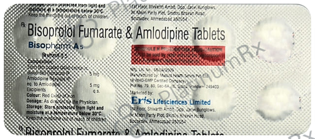 Bisopharm A 2.5mg/2.5mg Tablet