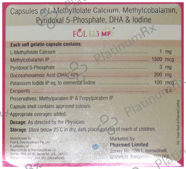 Fol 123 MF Capsule 10s