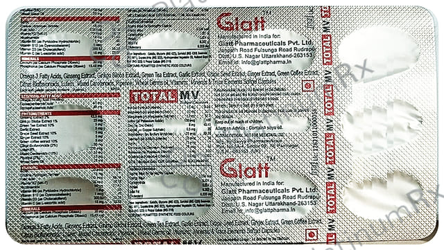 Glatt Total MV Softgel Capsule