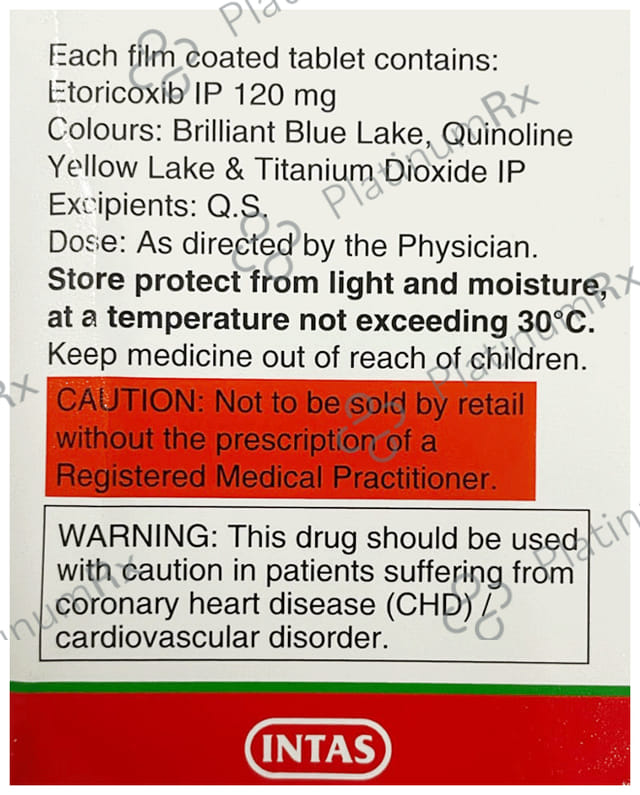 Intacoxia 120mg Tablet 15s