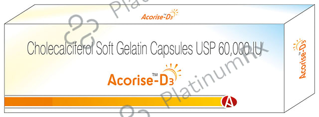 Acorise-D3 Soft Gelatin Capsule