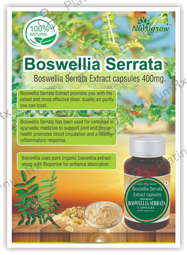 Nutrigrow Boswellia Serrata Veg Capsule