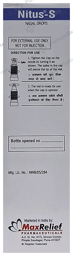 Nitus-S Nasal Drops