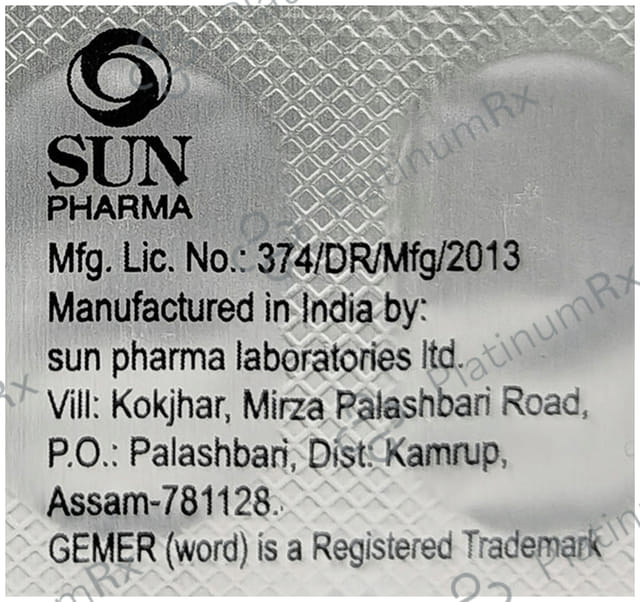 Gemer Sita IR 50/500/2mg Tablet 10s