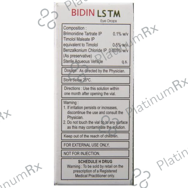 Bidin LS TM Eye Drop 5ml