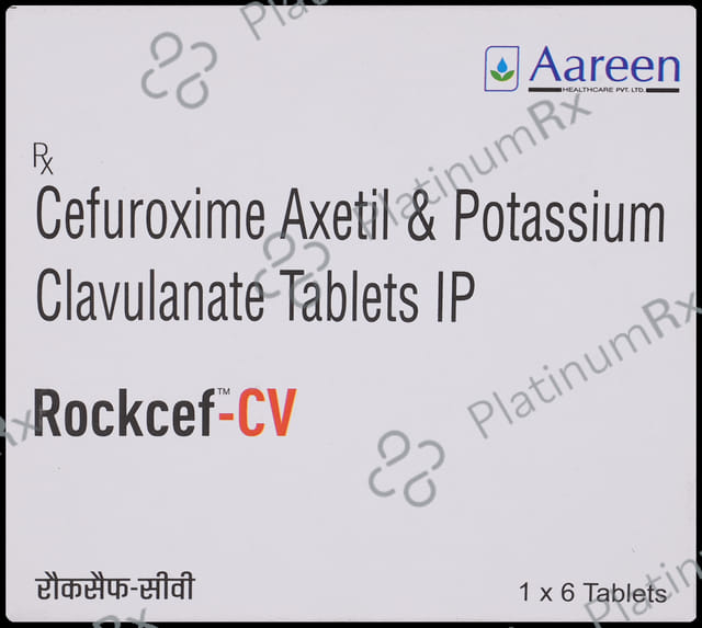 Rockcef CV T500/125mg Tablet 6S