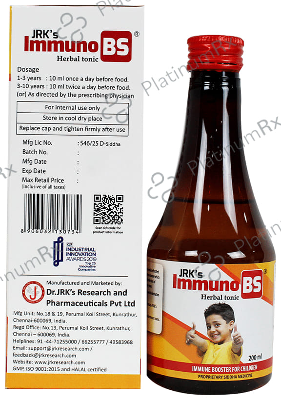 Dr. JRK Immuno BS Herbal Tonic