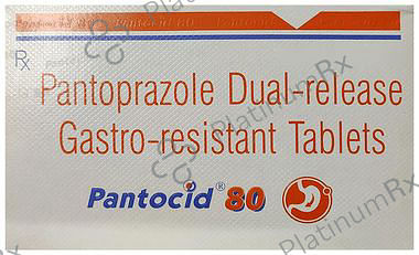 Pantocid 80mg Dual Release Tablet 15s