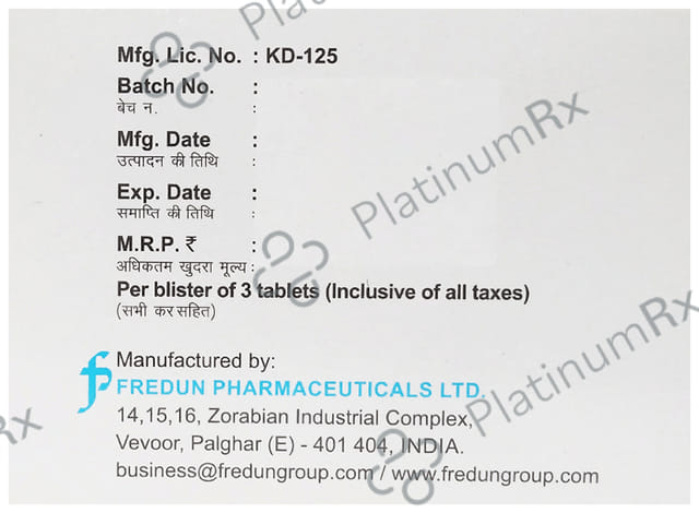 Azifred 500mg Tablet 3s