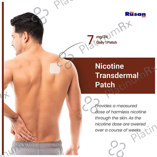 2baconil TTS10 7mg Step 3 Nicotine Transdermal Patch 7s