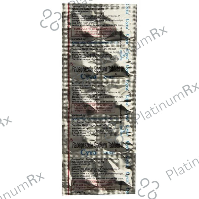 Cyra 20mg Tablet 10s
