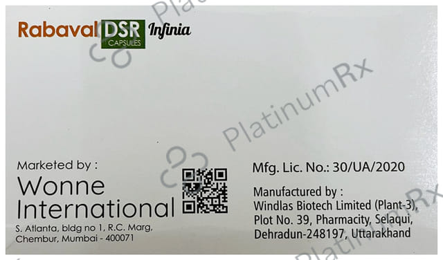 Rabaval DSR 30/20mg Capsule 10s