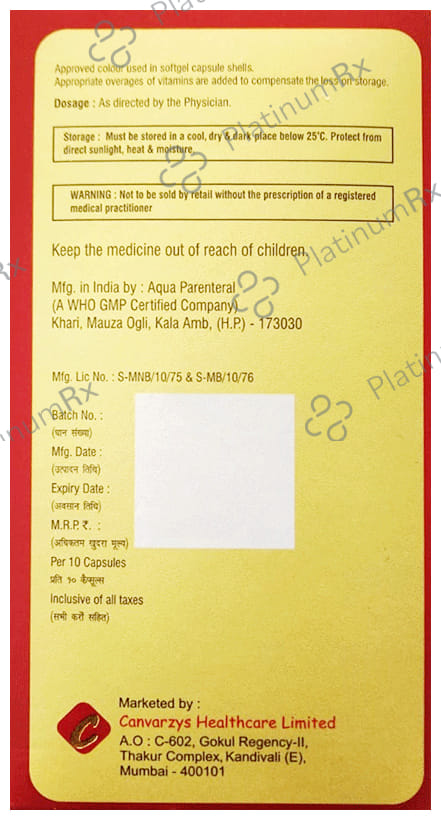 Effectum Active Soft Gelatin Capsule