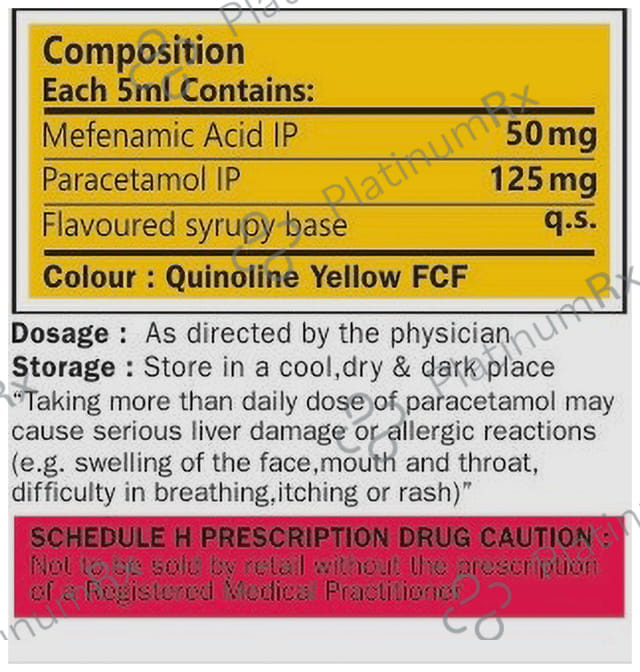 Zoromol-MF Oral Suspension Mango