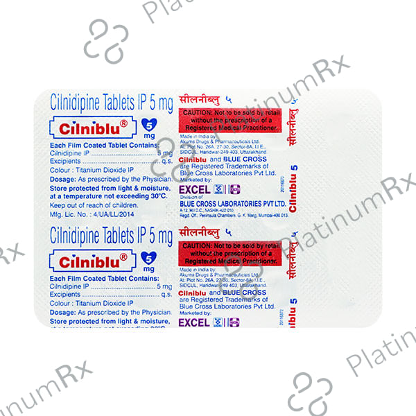 Cilniblu 5mg Tablet 15s