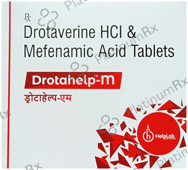 Drotahelp 80/250mg M Tablet 10s