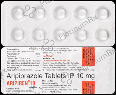 Aripiren 10mg Tablet