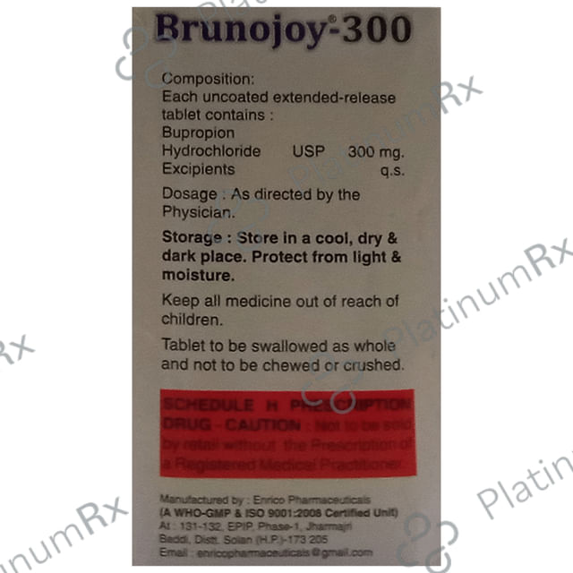 Brunojoy 300 Tablet ER