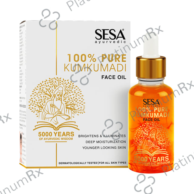 Sesa 100% Pure Kumkumadi Face Oil 15 ml