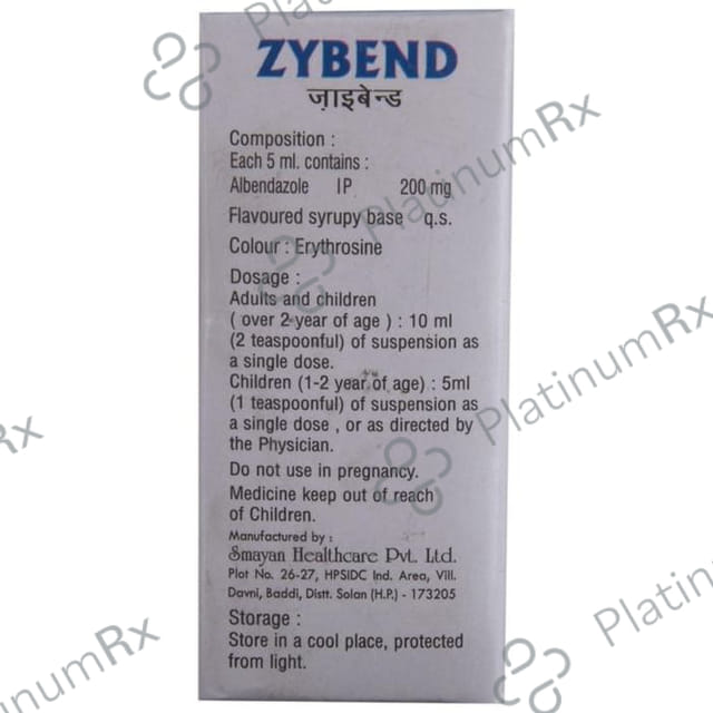 Zybend Oral Suspension