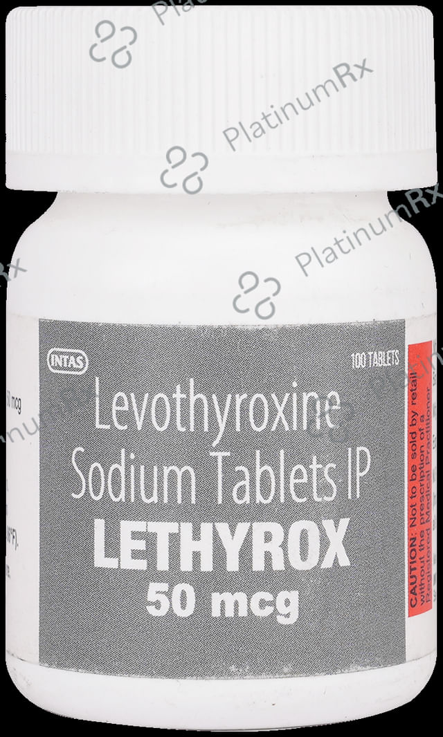 Lethyrox 50mcg Tablet 120s