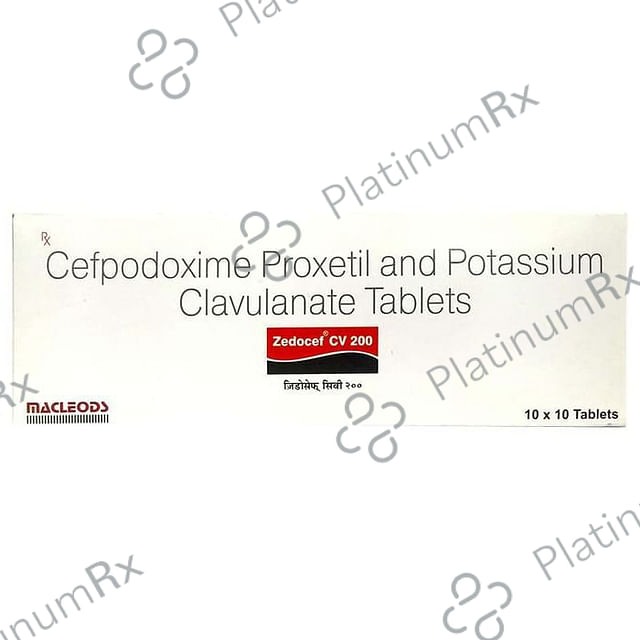 Zedocef CV 200/125mg Tablet 10s