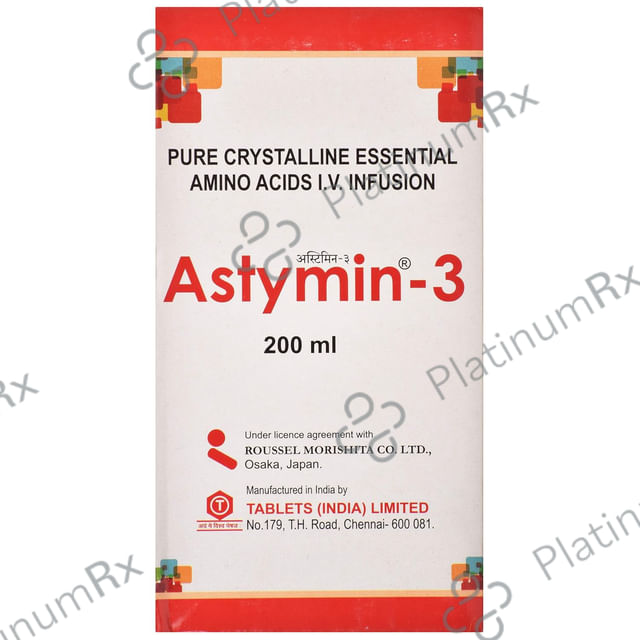Astymin 10/8mg Infusion 200ml