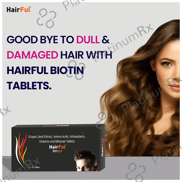 HairFul Tablet for Women & Men Hair Care