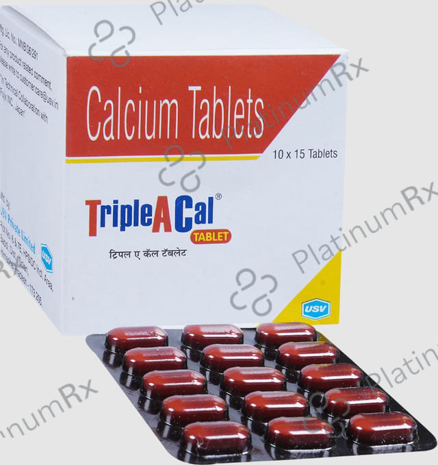 Triple A Cal Tablet 15s