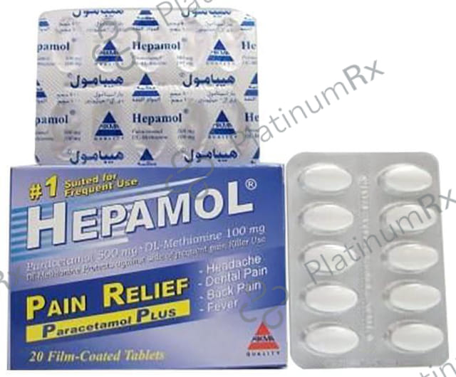 Hepamol 500/50mg Tablet 10s