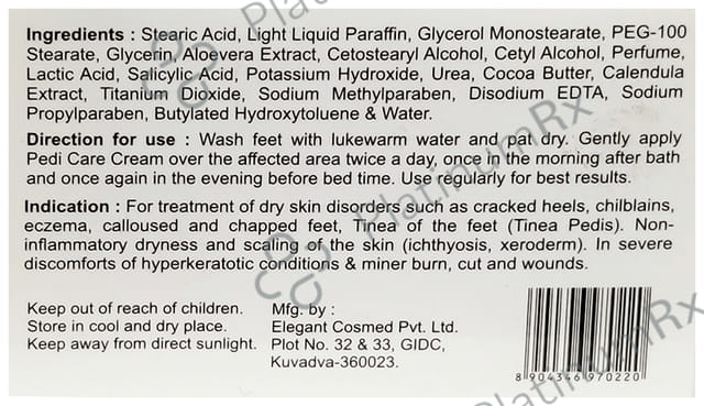 LDD Bioscience Pedi Care Deep Moisturizing Foot Cream