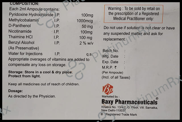 Baxivit Plus Injection