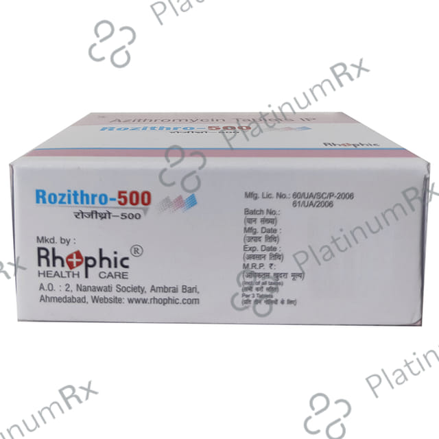 Rozithro 500 Tablet