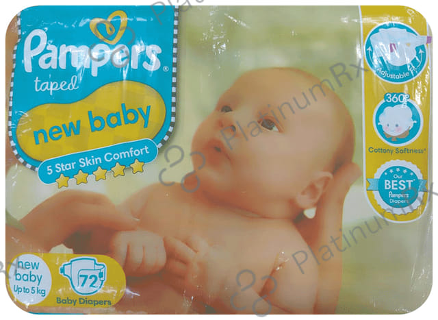 Pampers New Baby Diaper 72s