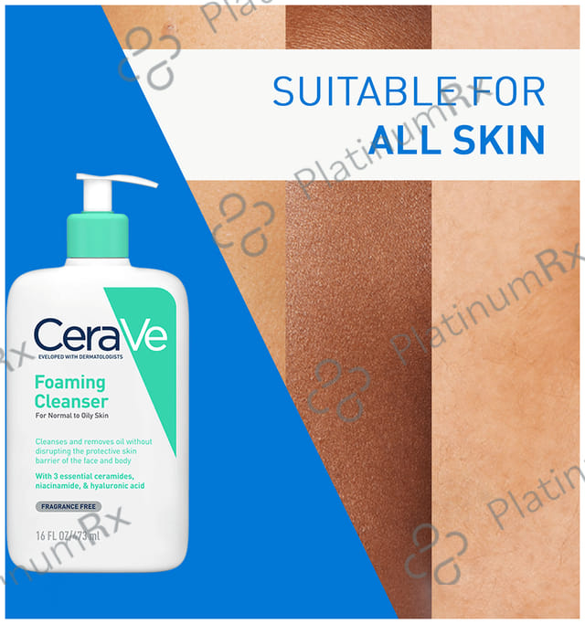 CeraVe Foaming Cleanser for Normal & Oily Skin 473 ml