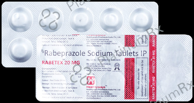 Rabetex 20mg Tablet