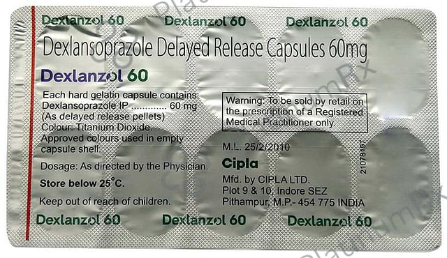 Dexlanzol 60 Capsule DR