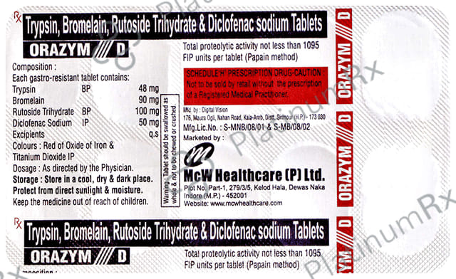 Orazym D Tablet