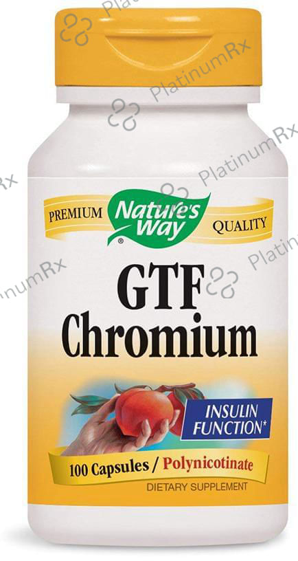 Nature's Way GTF Chromium Polynicotinate Capsule