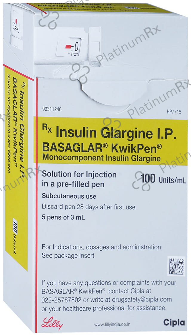 Basaglar (100 IU/ml) (1*3ml Disposable Pen / Kwikpen)