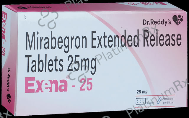 Exena 25mg Tablet ER 10s